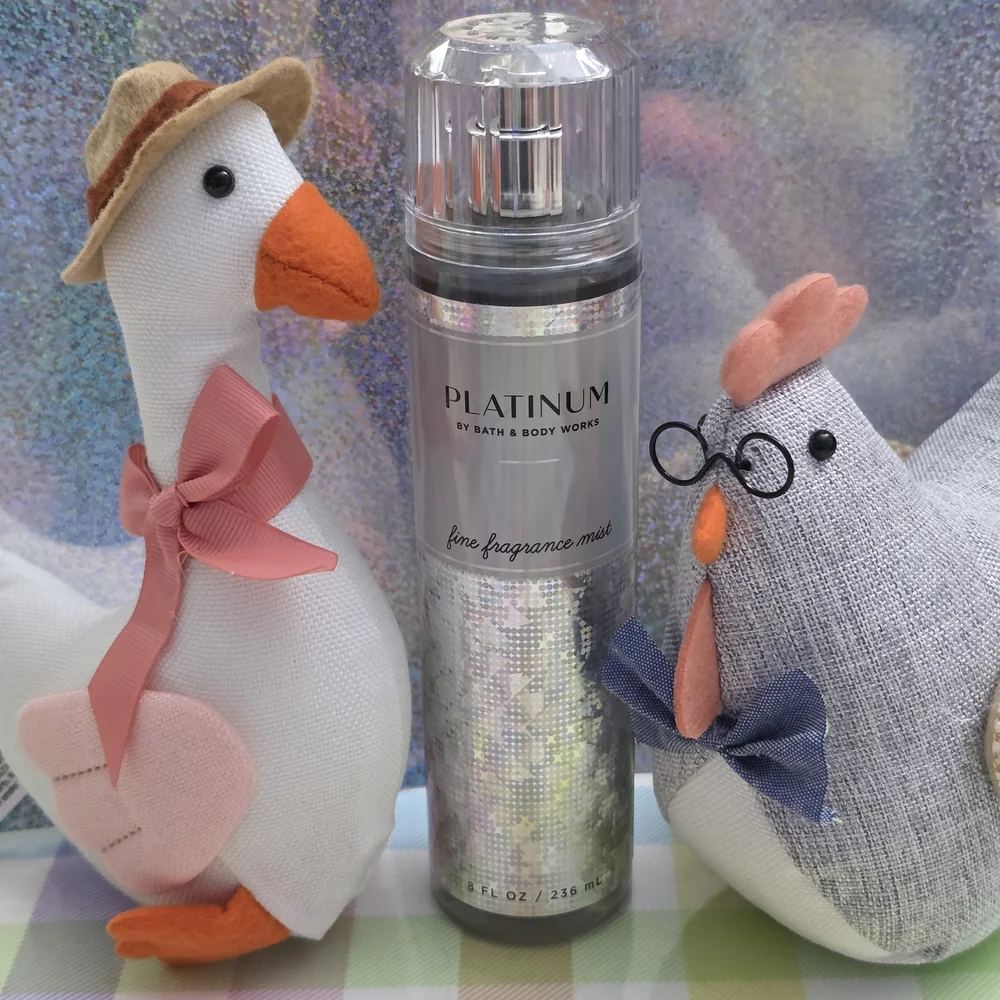 Bath & Body Works Platinum Fine Fragrance Body Mist 8oz NEW